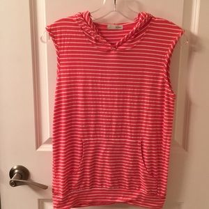 Women’s Kona hooded sleeveless top
